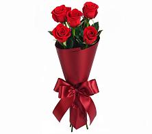 Букет 5 Красных роз Эдлесс Лав в Североморске