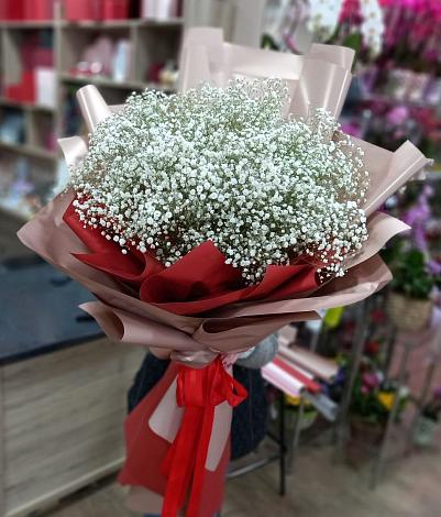 Букет цветов из: Гипсофила в Североморске