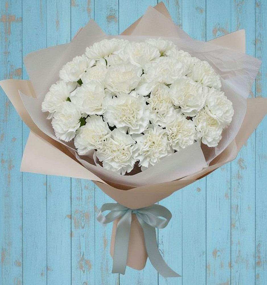 Букет цветов из: Гвоздики в Североморске