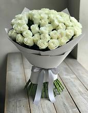 Букет 35 Белых роз в Североморске