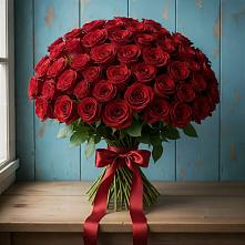 Букет Красные розы Блэк Меджик в Североморске
