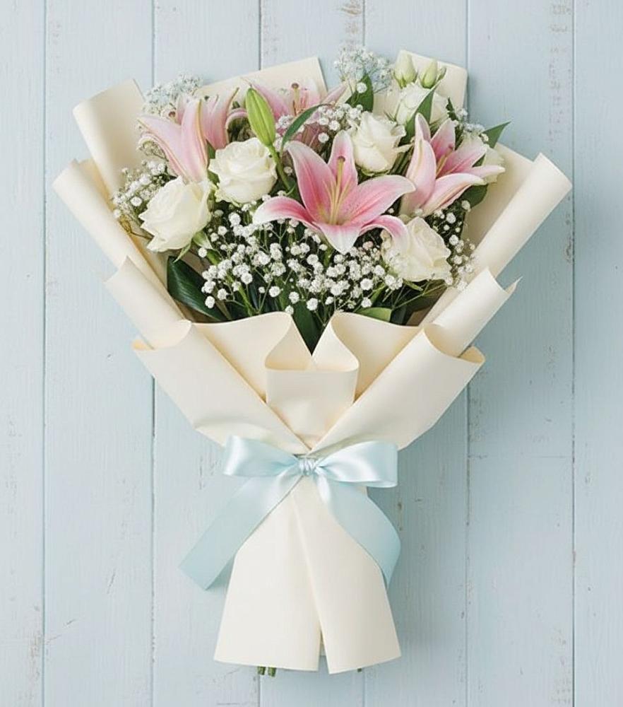 Букет цветов из: Лилии в Североморске