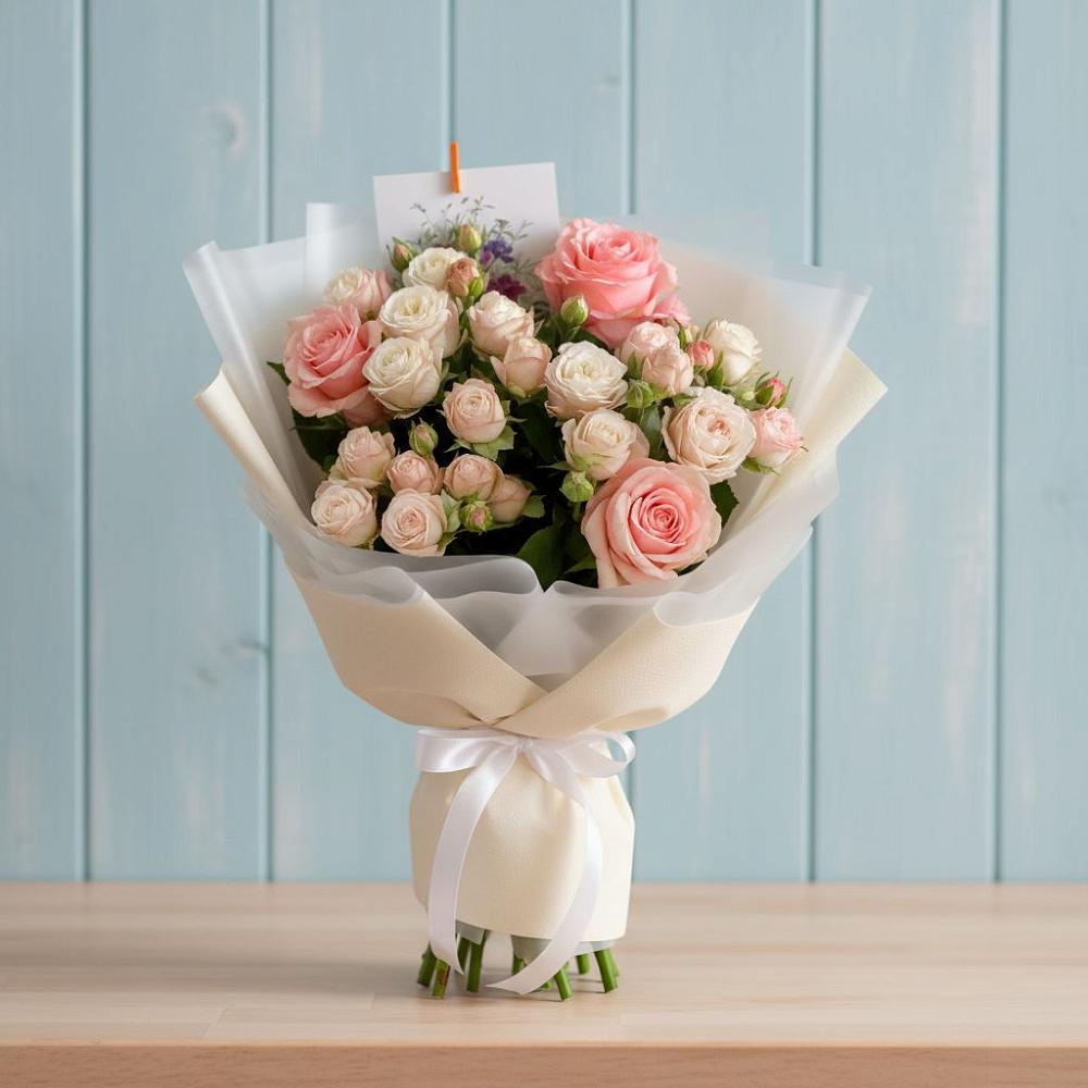 Букет цветов из: Розы в Североморске