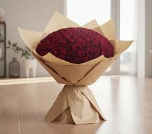 Букет 101 Красная роза в Североморске