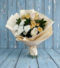 Букет цветов из:  Розы и Хризантемы #REPLACE_PRED# Североморске