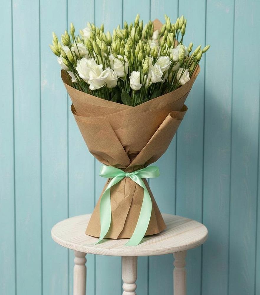 Букет цветов из: Лизиантусы в Североморске