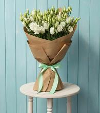 Букет цветов из:  Лизиантусы в Североморске