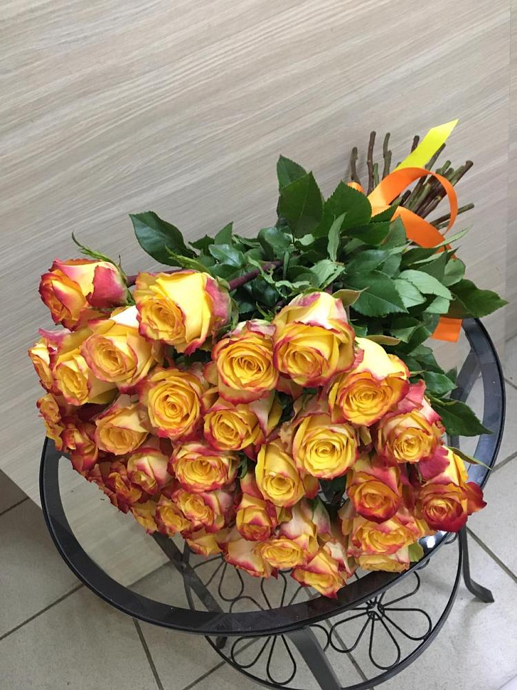 Букет Желтые розы в Североморске