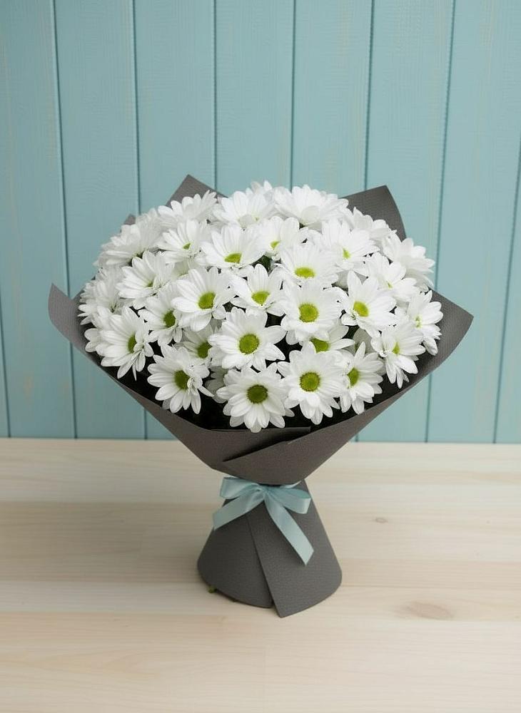 Букет цветов из: Хризантемы в Североморске