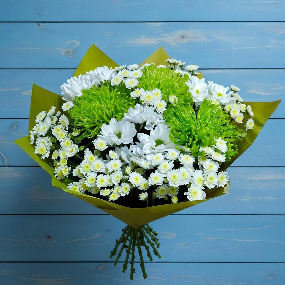 Букет цветов из: Хризантемы в Североморске