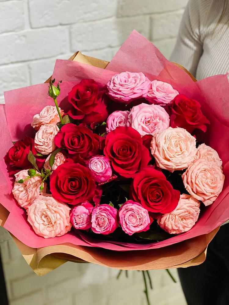 Букет цветов из: Розы в Североморске