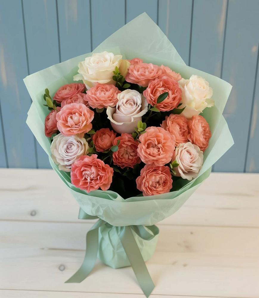 Букет цветов из: Розы в Североморске
