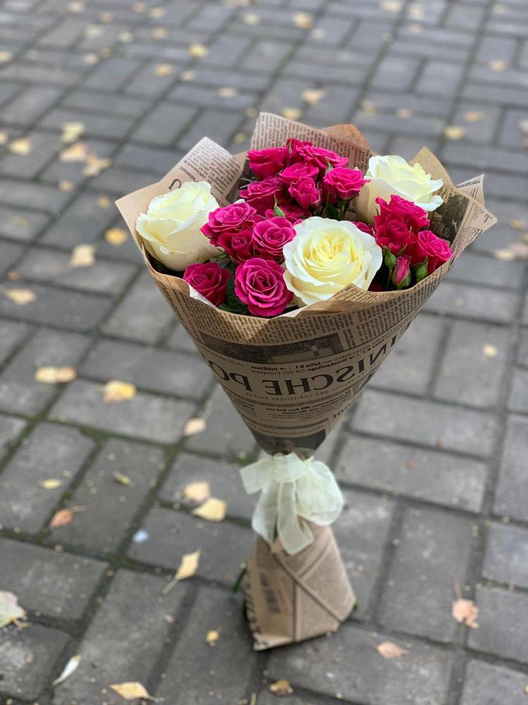 Букет цветов из: Розы в Североморске