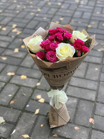 Букет цветов из: Розы в Североморске