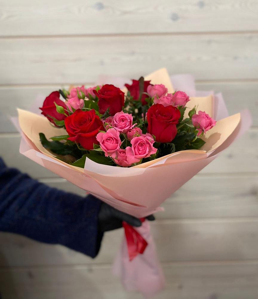 Букет цветов из: Розы в Североморске