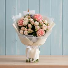 Букет цветов из:  Розы #REPLACE_PRED# Североморске