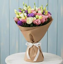 Букет цветов из:  Лизиантусы #REPLACE_PRED# Североморске