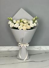 Букет цветов из:  Розы и Лизиантусы #REPLACE_PRED# Североморске